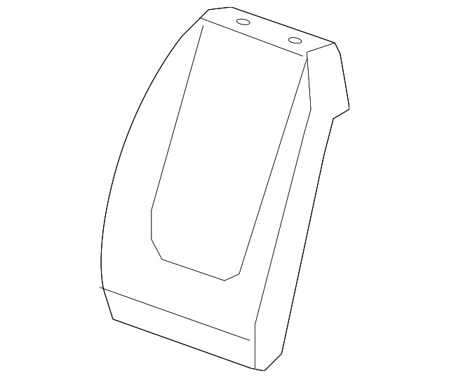 Genuine GM Seat Back Cover 15928744
