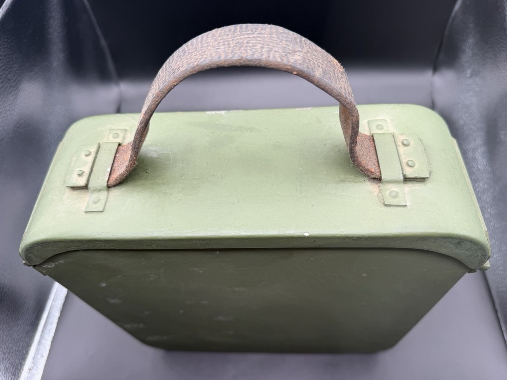 WWII WW2 Soviet Russian M1910 EMPTY Maxim Ammo Can!