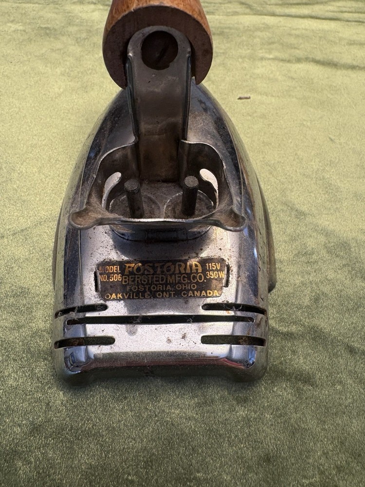 Three Vintage Clothes Irons