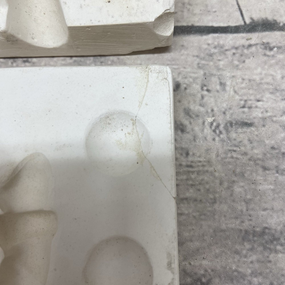 Ceramic Slip Casting Mold Santa Hands Albertas