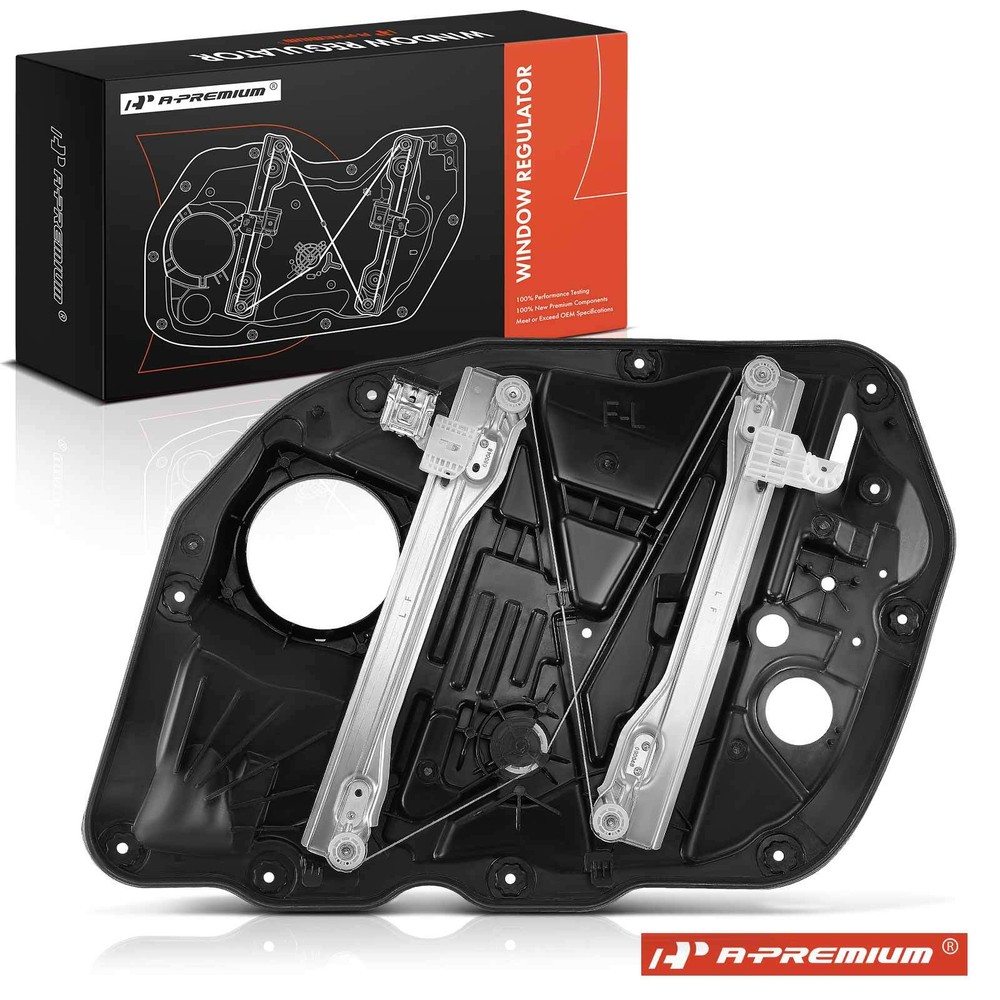 A-Premium Front Left Power Window Regulator with Panel for Kia Optima 2014 2015