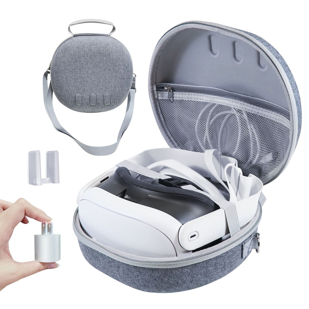EVA Storage Shoulder Bag Carrying Case For Oculus Quest 3 VR Headset Controller
