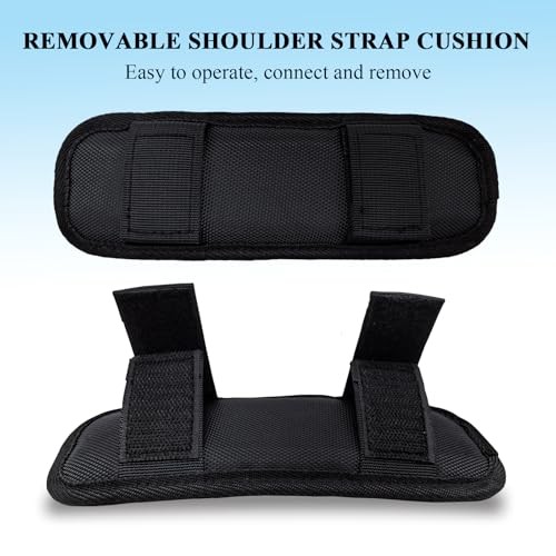 Soft Shoulder Strap Pad, Thick & Breathable Backpack Strap Pads, Removable
