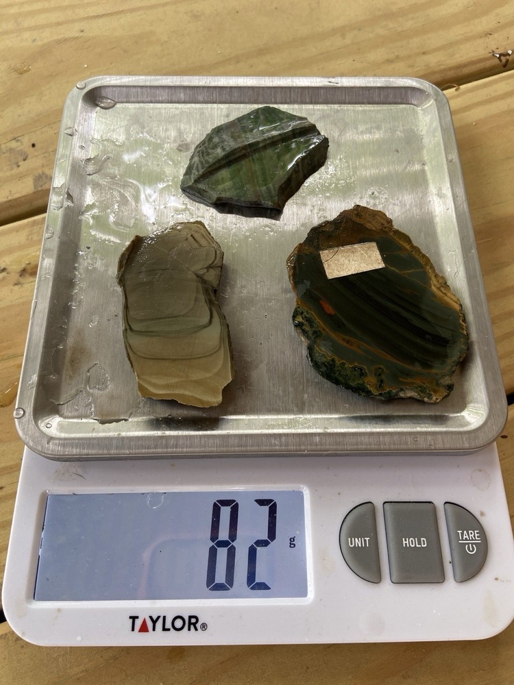 Morrisonite Slabs 82 Grams Unique Patterns