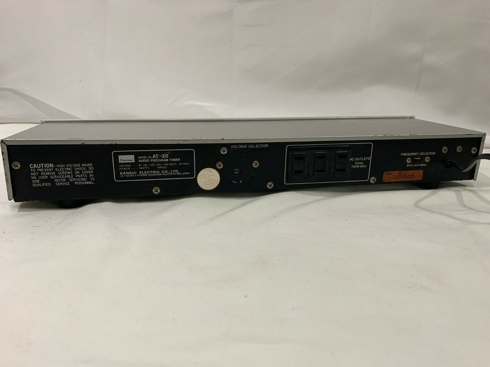 Sansui Audio Program Timer Model AT-20 T5