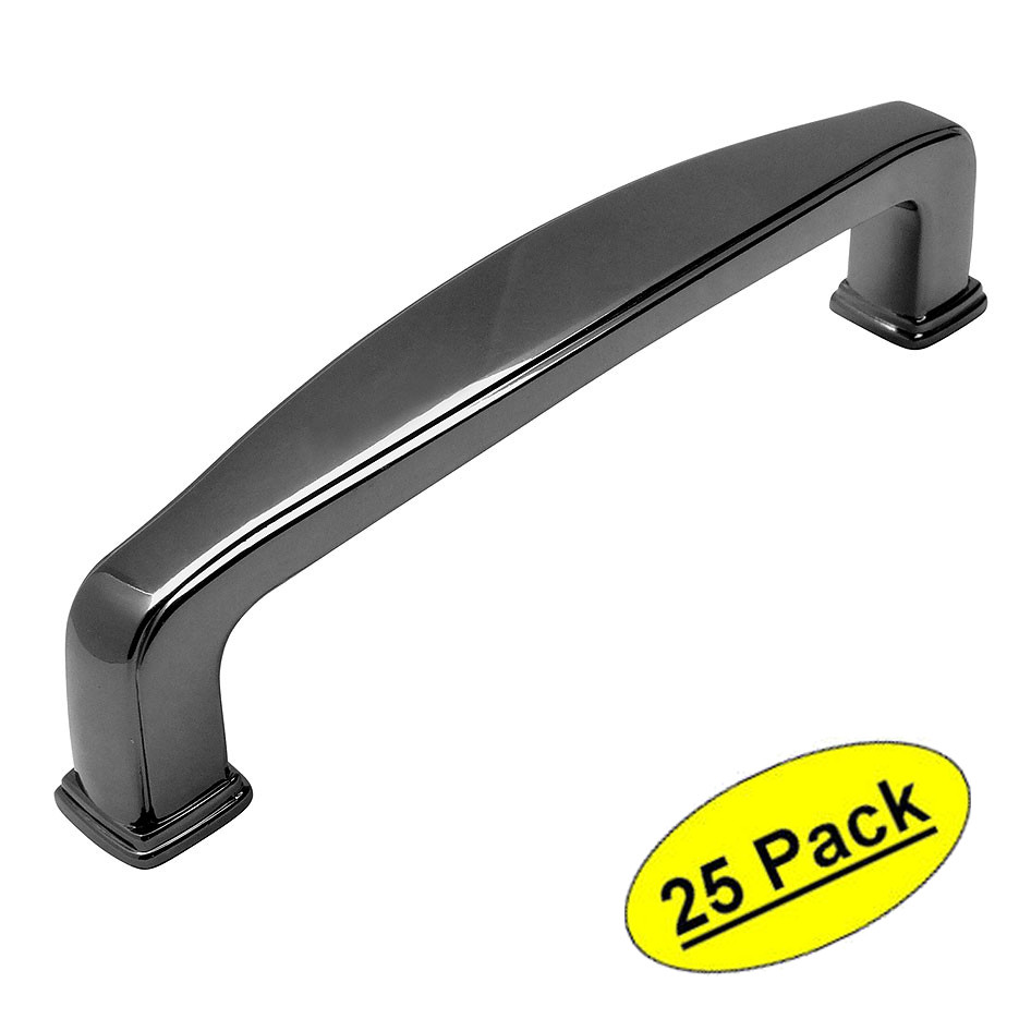 *25 Pack* Cosmas Cabinet Hardware Black Nickel Handle Pulls #4389BN