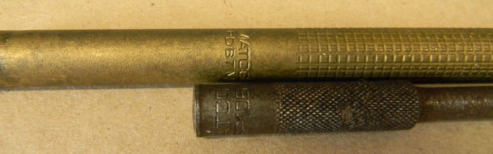 MATCO TOOLS 2PC BRASS & ROLL PIN PUNCH #PDB7M, PRP106