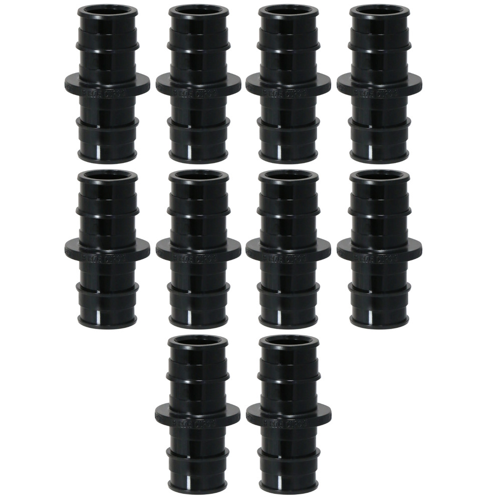 10 Pack XFITTING 3/4" Pex A Coupling Poly Alloy Expansion Plastic Coupling