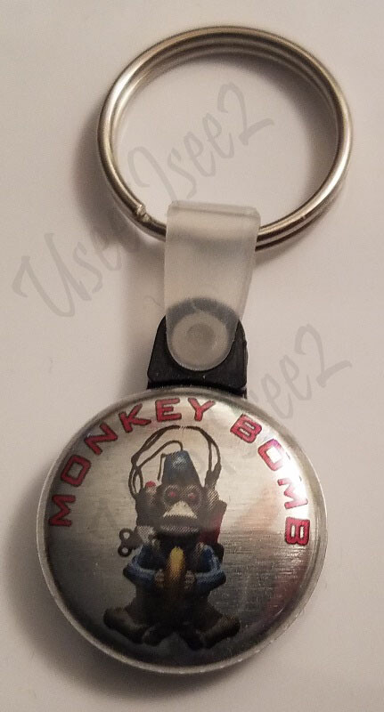 Four (4) Pack - Perk Cola Logo Keychains (Platinum Edition) - Choose Your Perks!