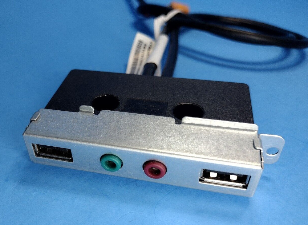 ThinkCentre M73 M73e M82 Front USB 2.0 Port Audio Jack I/O Panel w/Cable 54Y9910