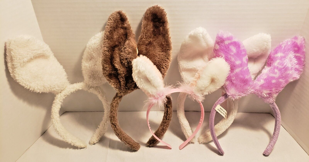 EASTER BUNDLE SET for KIDS - EGG DYE, PLASTIC EGGS, EASTER BUNNY EARS