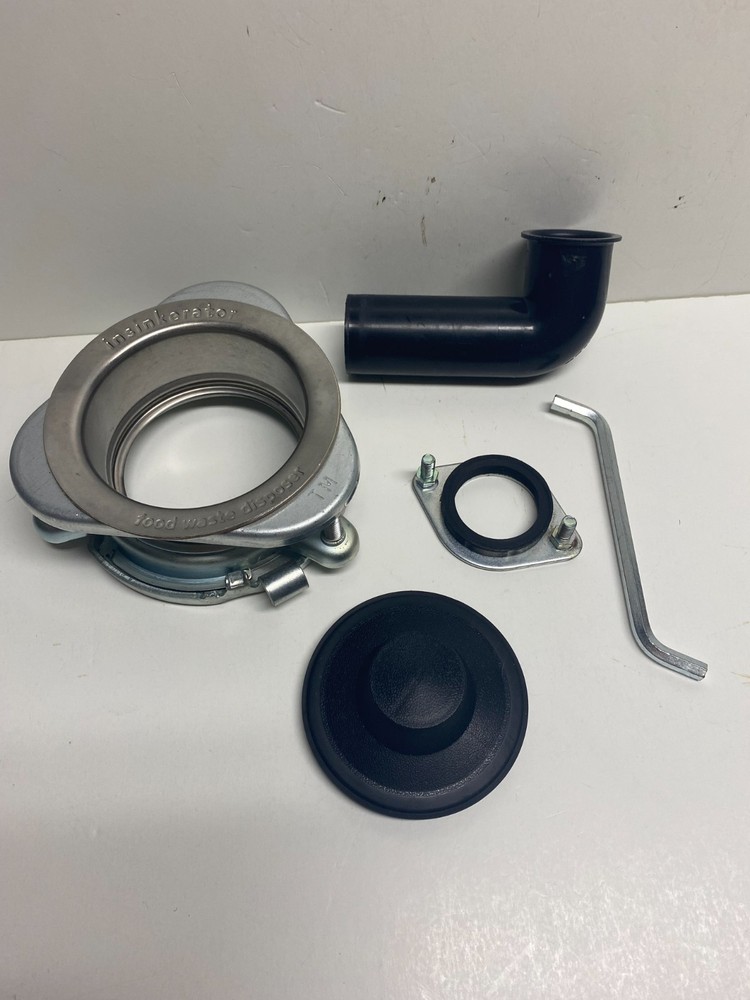 InSinkErator Elbow Kit-Tailpipe, Quick Lock flange, Bolts, Gasket & Wrench