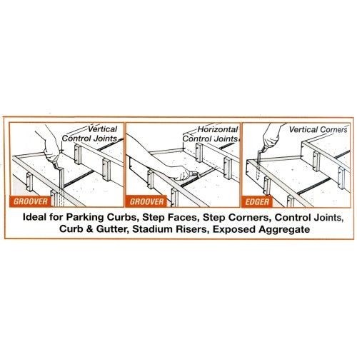 Kraft Tool Vertical Concrete Groover