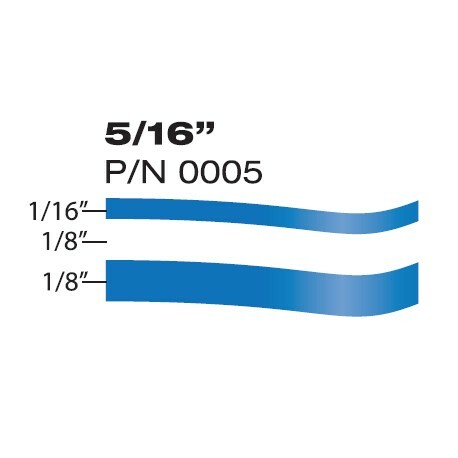 5/16" x 150' Two Line WHITE REFLECTIVE Pin-Stripping