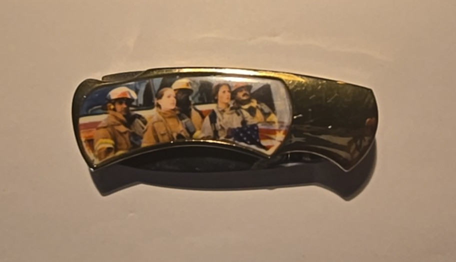 Firefighters 9/11 Commemorative Knife