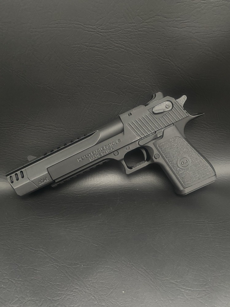 Desert Eagle .50 EXTENDED BARREL Prop/Display 1:1 Scale 3d Printed