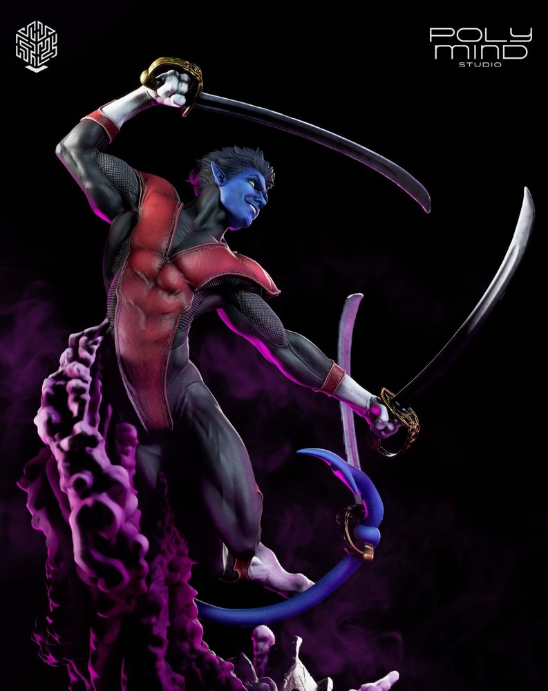 Nightcrawler Statue 3D Printed Kit Unpainted/Unassembled
