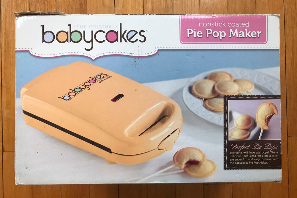Baby Cakes Nonstick Pie Pop Maker, Yellow