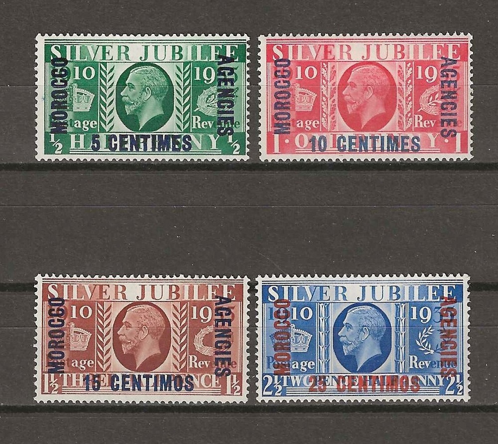 MOROCCO AGENCIES 1935 SG 238/240 MNH