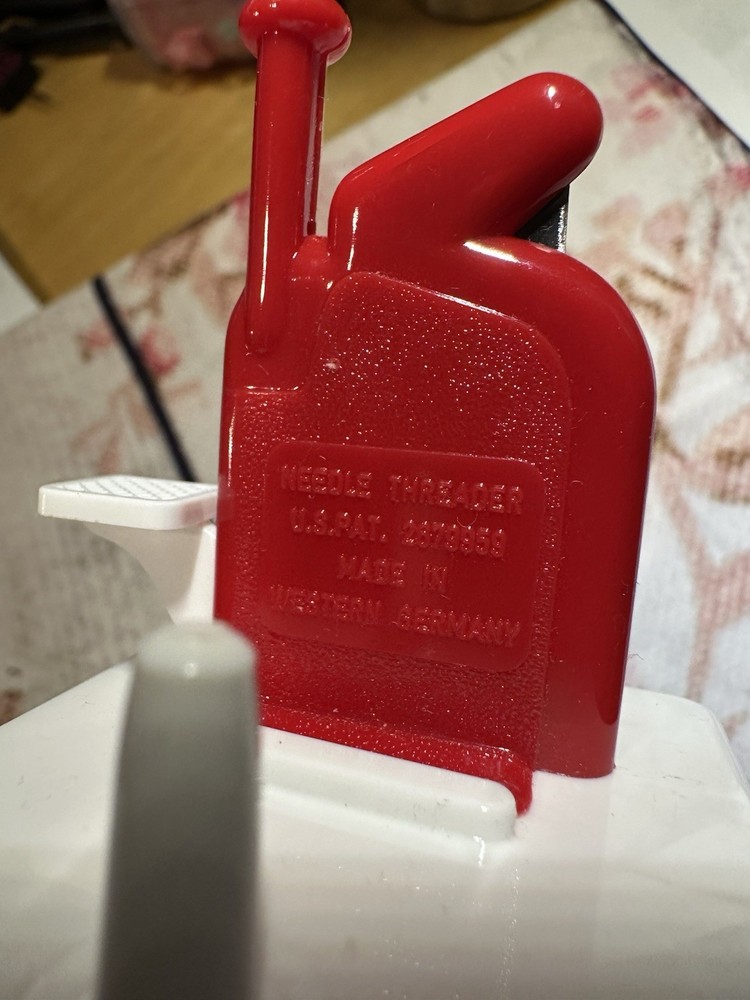 Vintage Witch Automatic Needle Threader lnstructions Germany