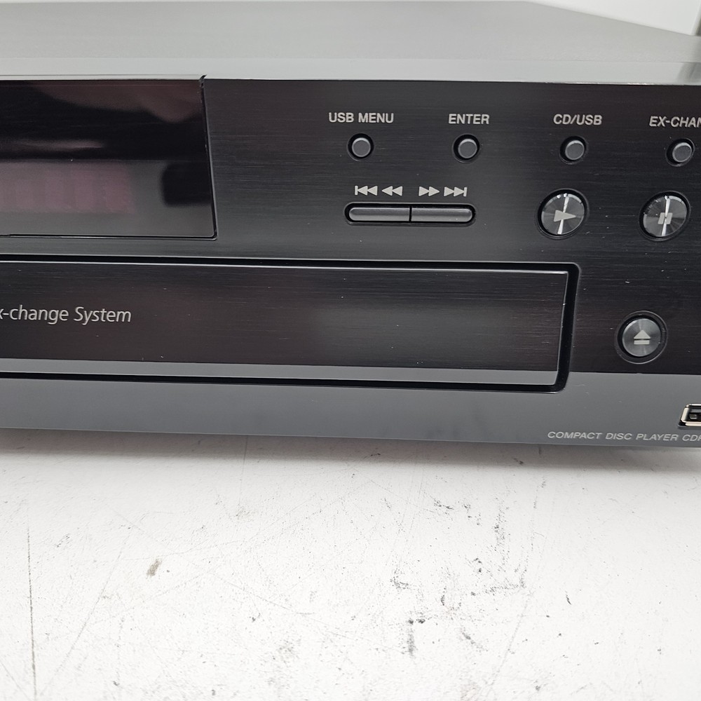 Sony CDP-CE500 Compact Disc Player CD 5 Disc Changer w/ USB Recording & Remote