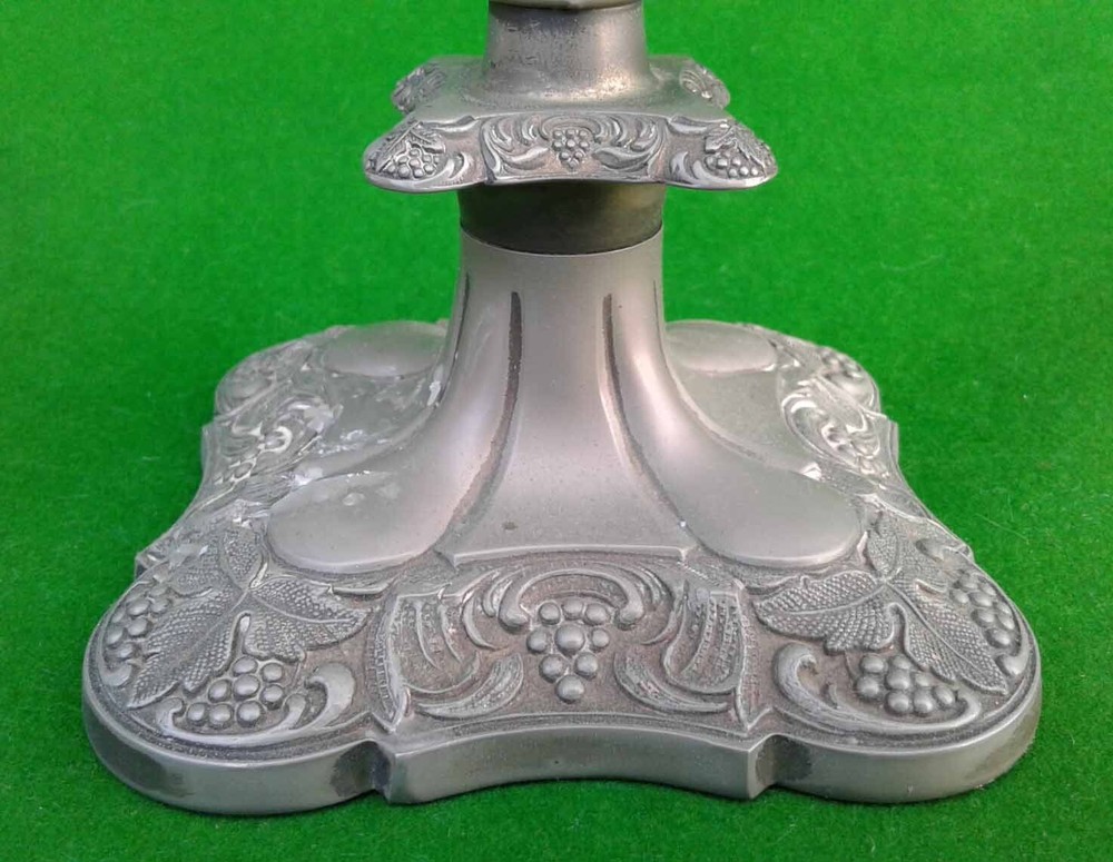VINTAGE 3 SCONCE SILVER PLATED CANDELABRA.