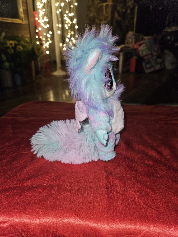 Magic Mixies Magical Misting Interactive Pet Blue Plush Doll Lights Tested WORKS