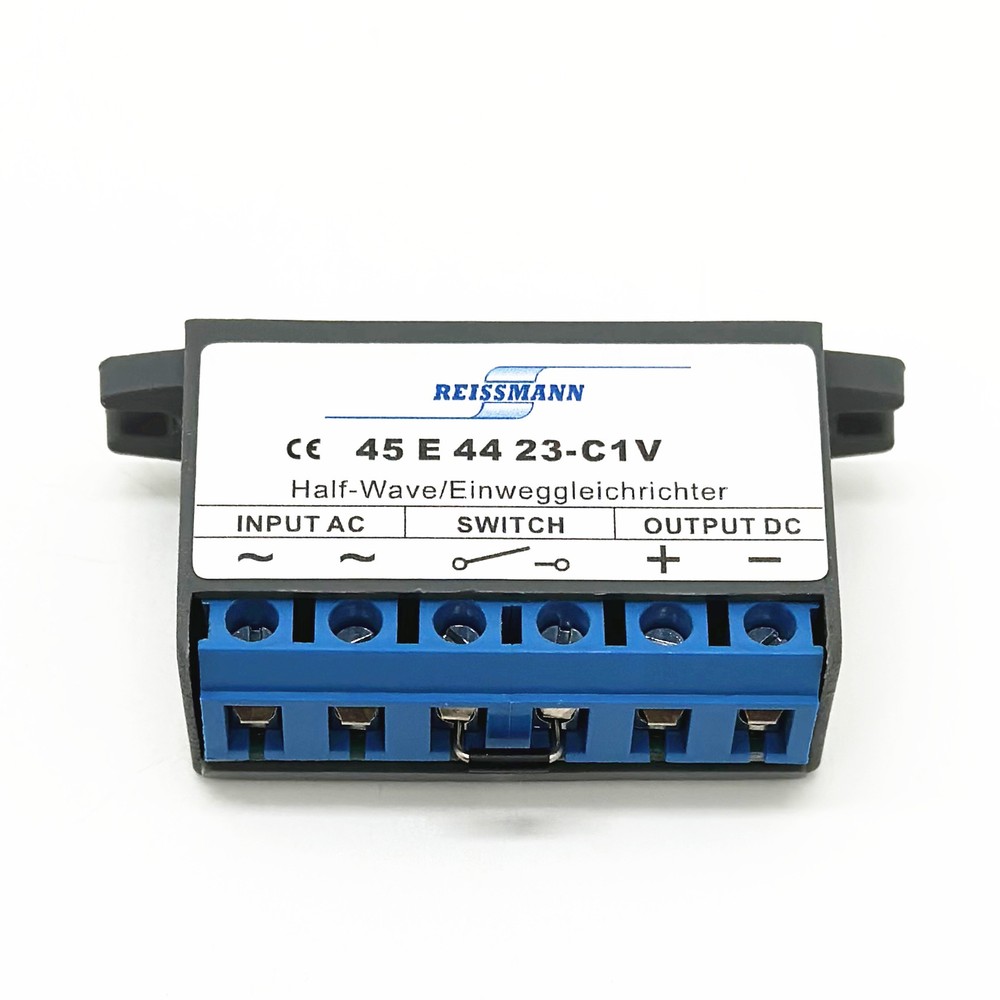 Replace REISSMANN Einweggleichrichter 45 E 44 23-C1V Half Wave Rectifier module