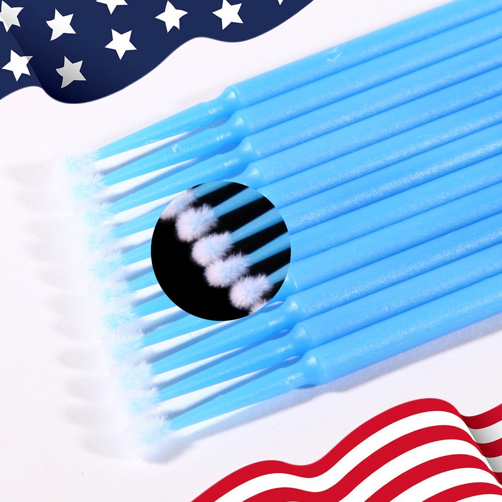 400-Piece Micro Brush Applicator Tips Set for Dental Use