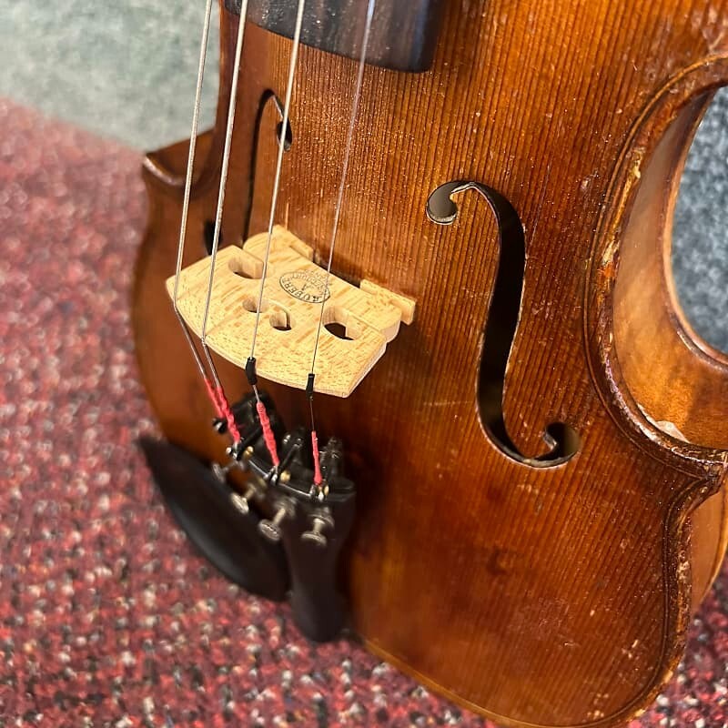 Made In Germany Stradivarius Copy 3/4 Violin w/Case