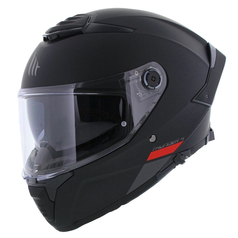 MT Thunder 4 SV full face helmet solid matte black