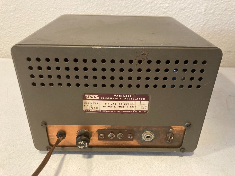 EICO Model 722 VFO Variable Frequency Oscillator