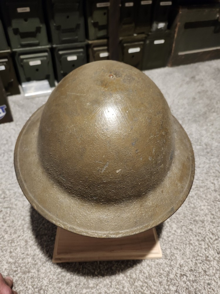 US WWI 91ST DIVISION HELMET