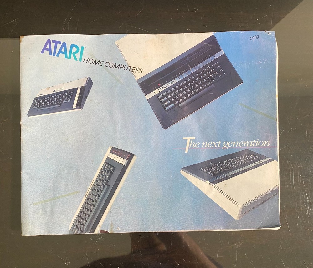 Vintage ATARI 800/XL Home Computer Owner's Guide DOS 3 Reference & Brochure