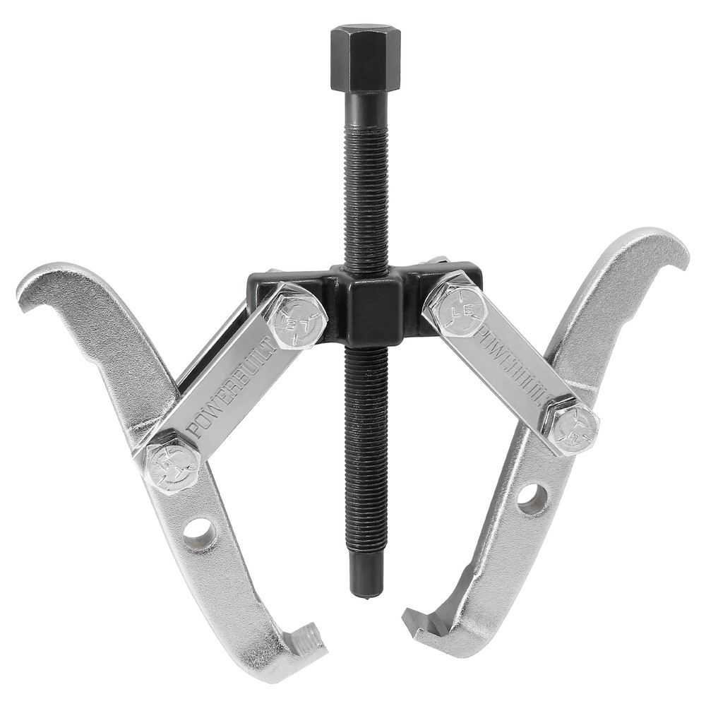 Powerbuilt Reversible 4 in. 2 Jaw Gear Puller, 2 Ton Capacity