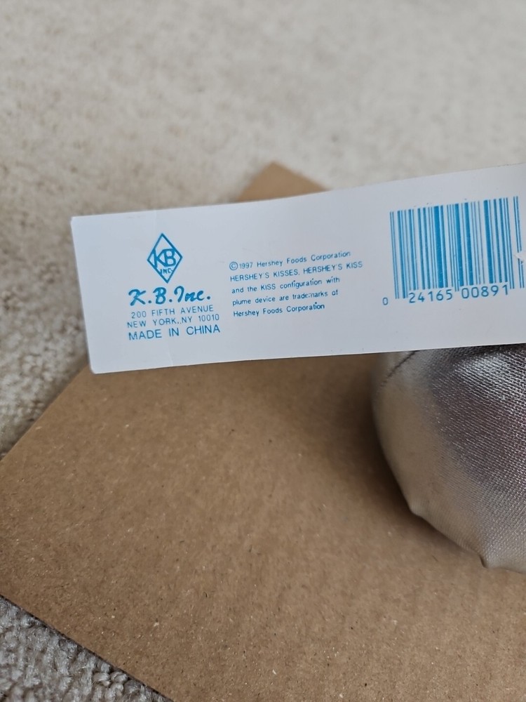 4" Hershey Kiss Plush