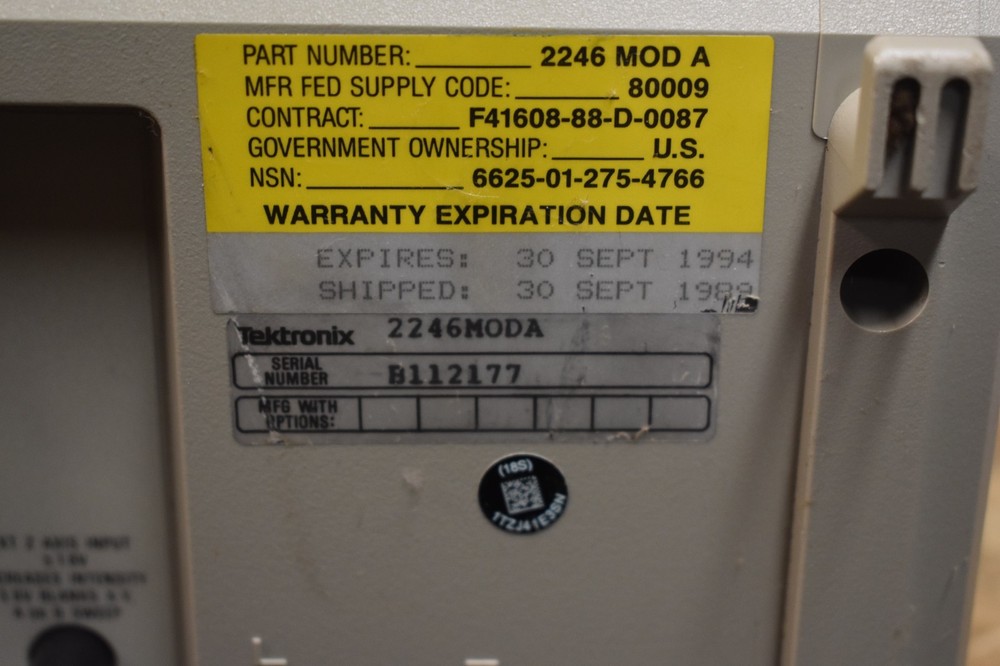 TEKTRONIX 2246 OSCILLOSCOPE