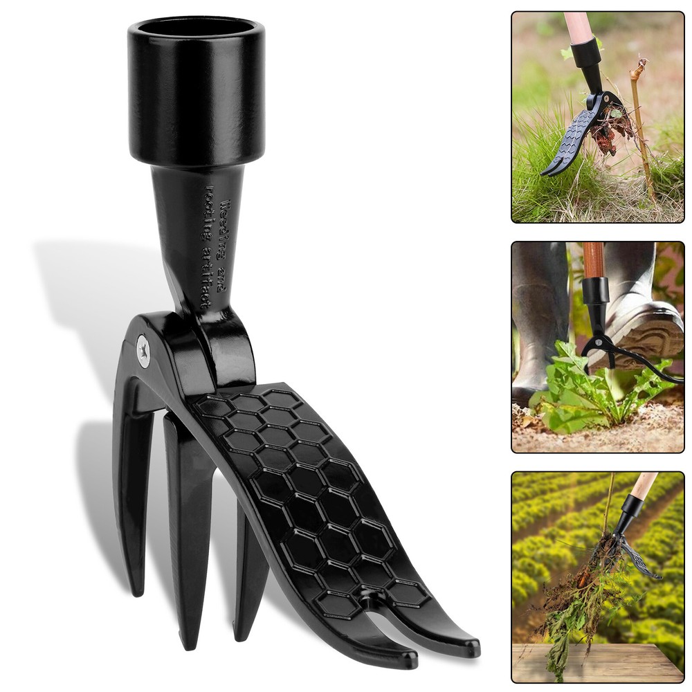 Weeder Stand Up Weed Puller Tool Claw Garden Root Remover Outdoor Killer Easy US