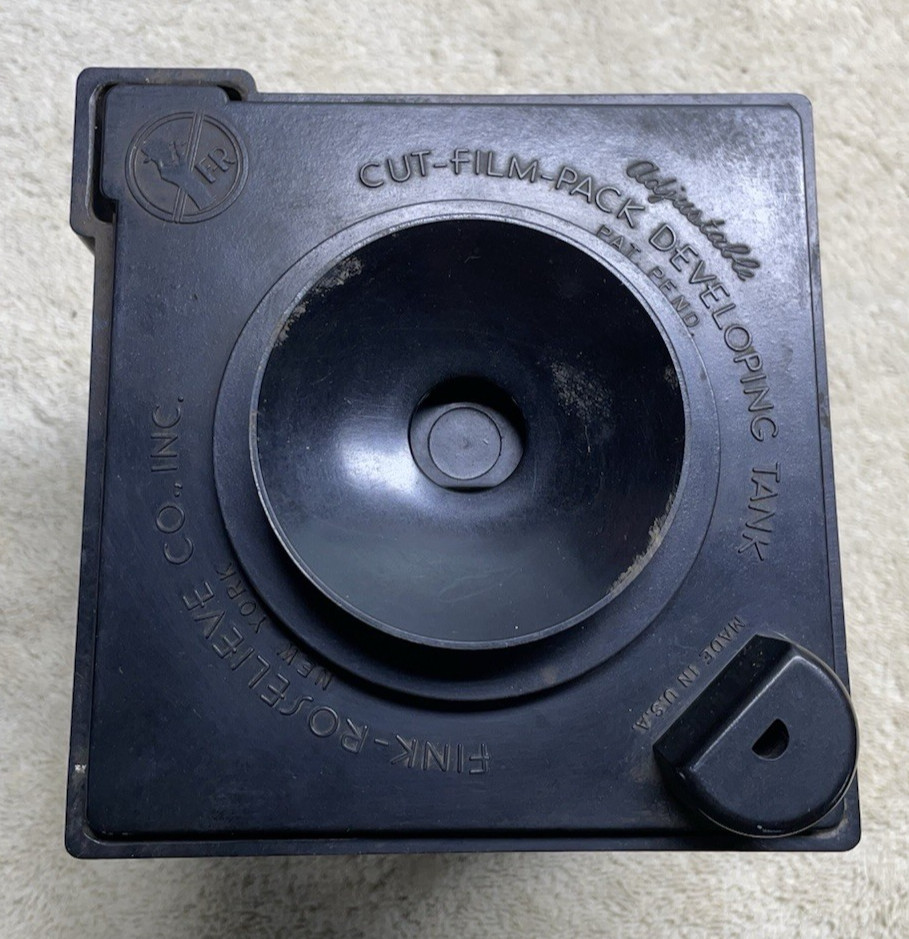 Vintage Fink Roselieve Developing Tanks