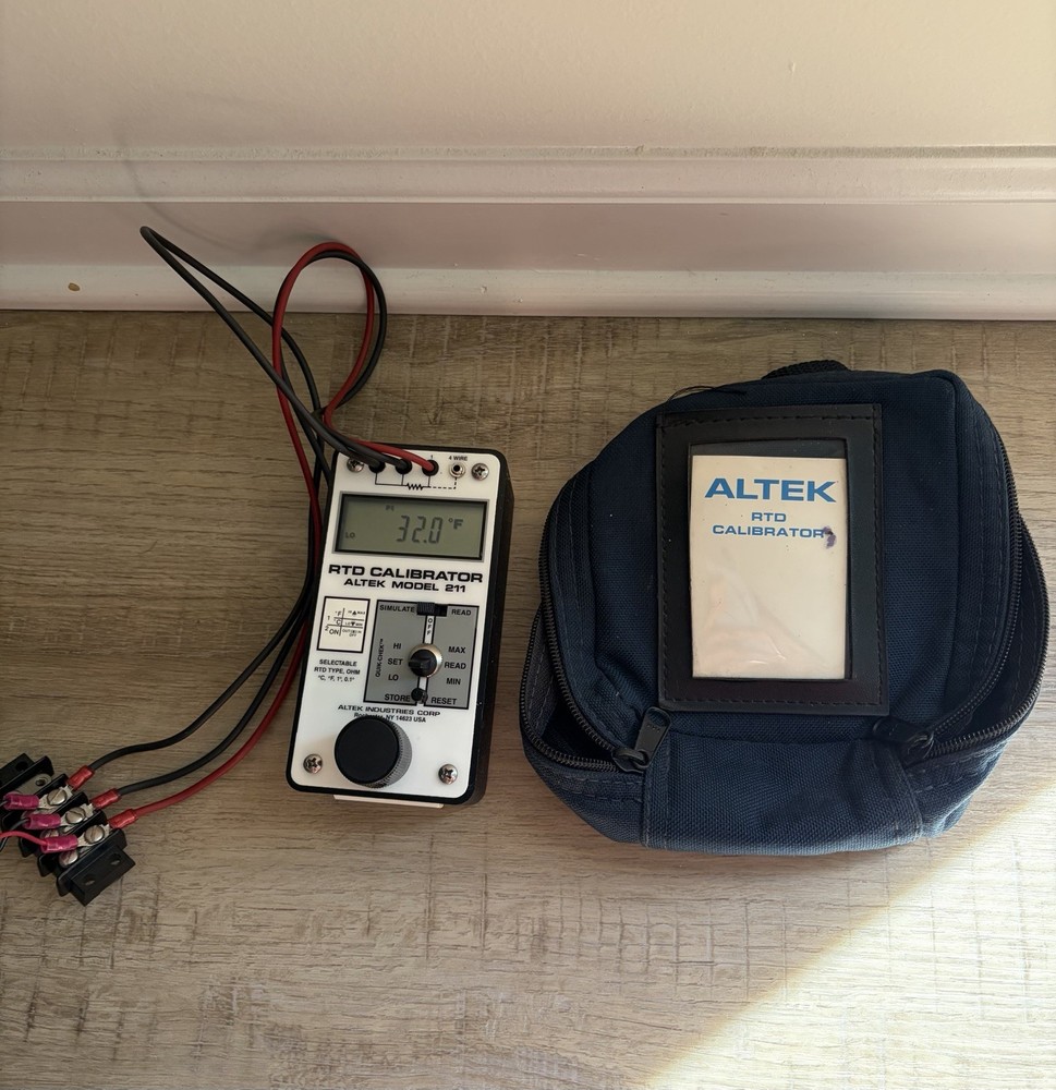 Altek Multi-Function RTD Calibrator - Altek Model 211