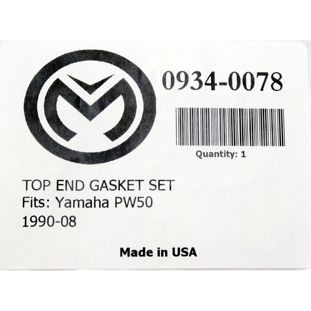 Moose Top End Gasket Set - 0934-0078