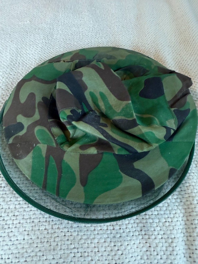 Camouflage Boonie Hat with Face Net