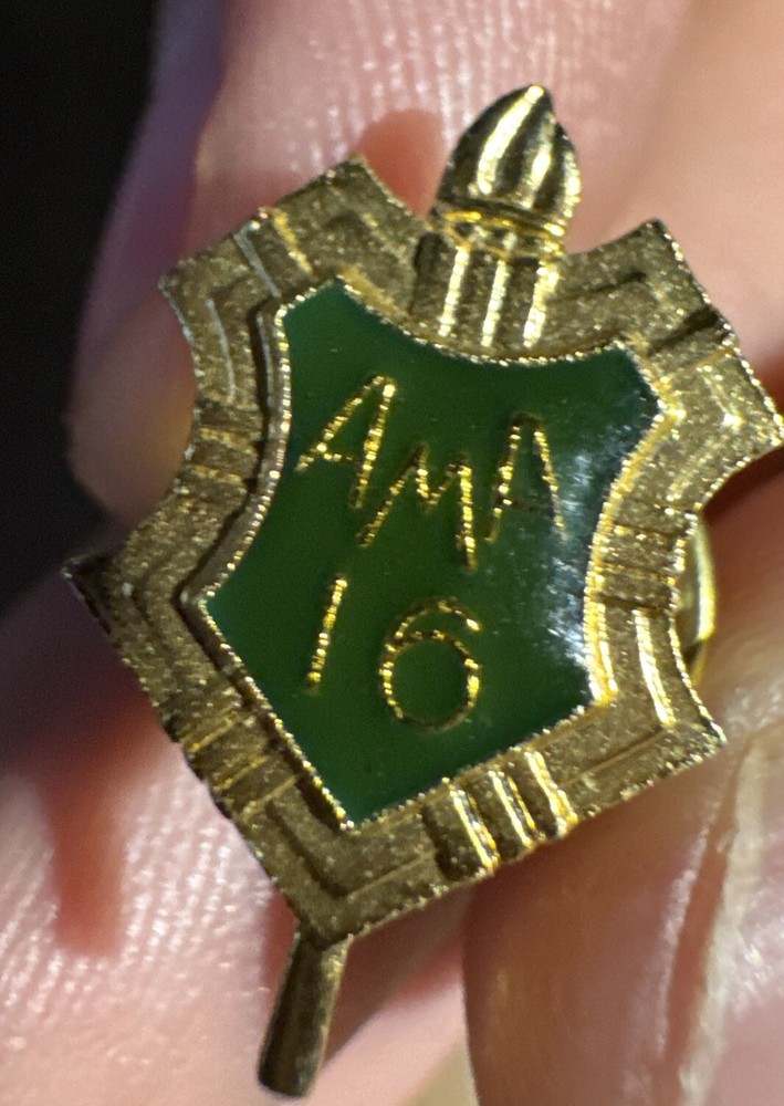 AMA 16 Year Member Pin