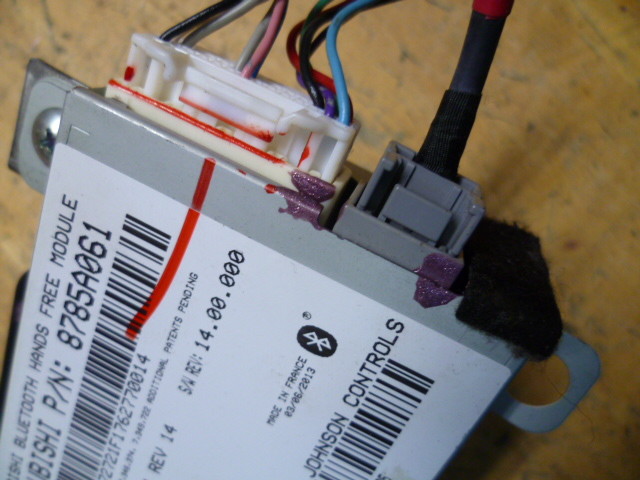 2014 2016 MITSUBISHI MIRAGE HANDS FREE BLUETOOTH COMMUNICATION MODULE 8785A061