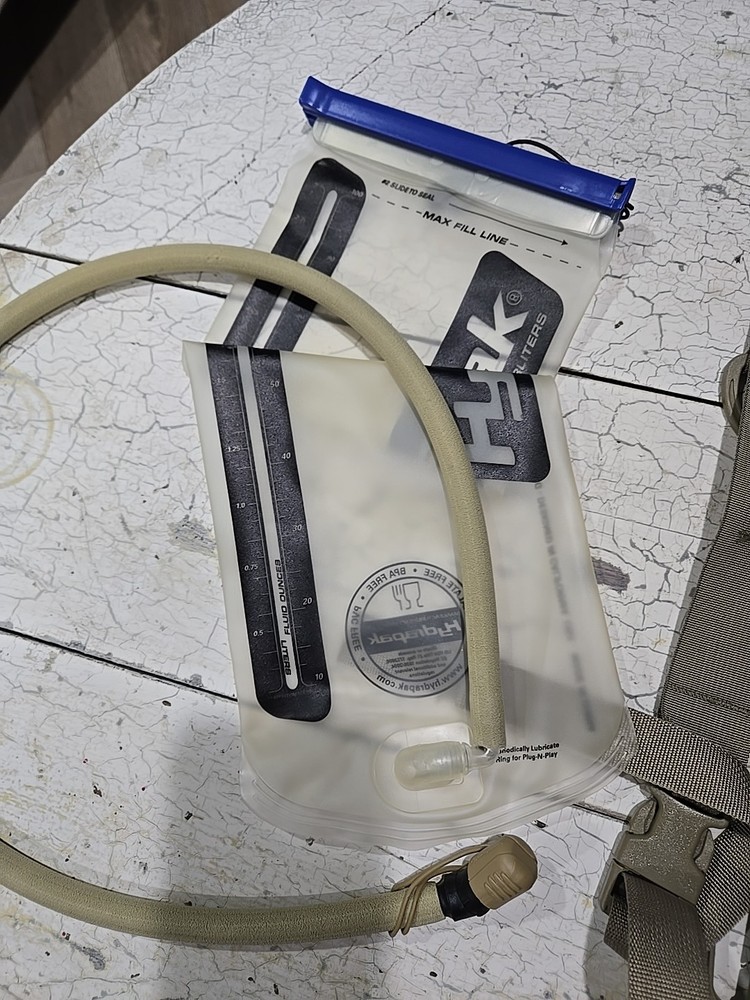 Camo Hydration Pack With 2 Bladders