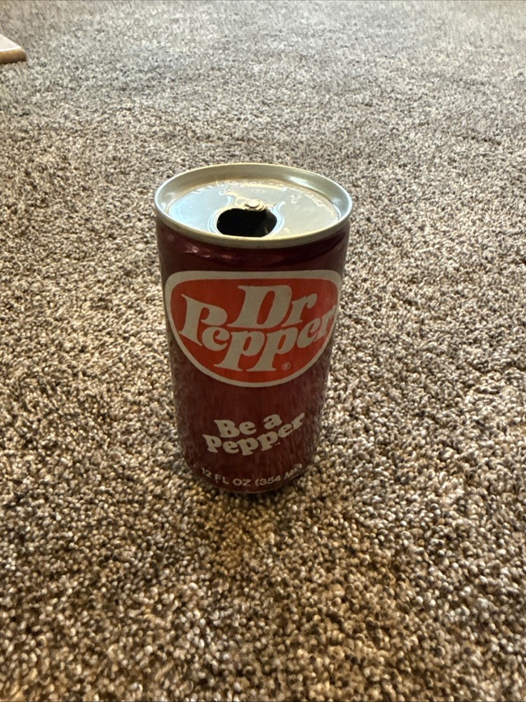 Old Dr Pepper Can Empty 12oz