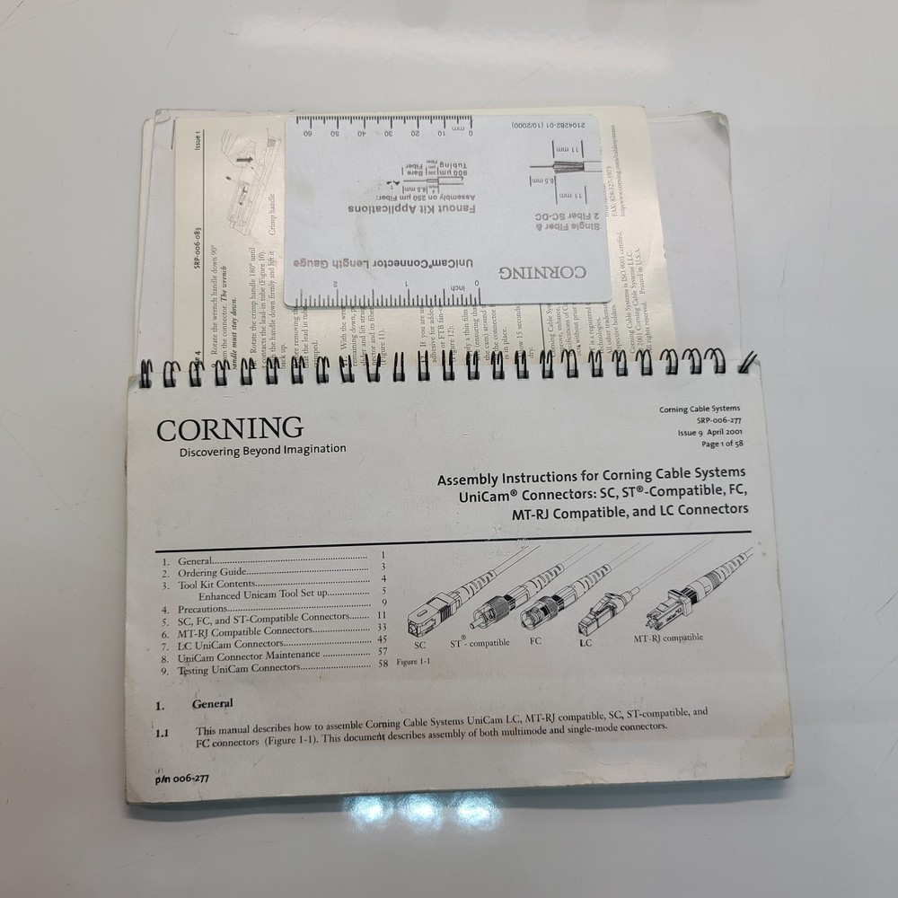 Corning Cable Systems LANscape Kit TKT-UNICAM