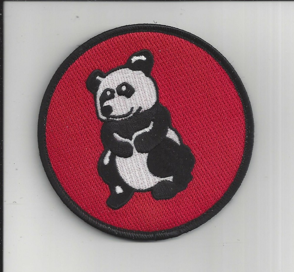 PATCH USAF 75TH FIGHTER SQ HERITAGE PANDA M