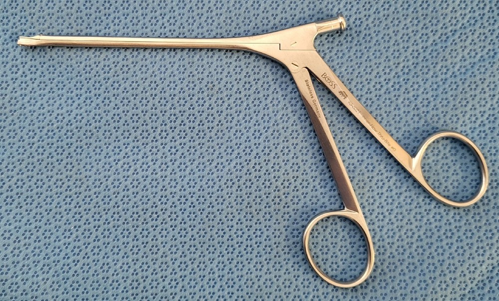 Boss 93-6021 Thru-Bite Inner-Flow Blakesley, Straight, #0