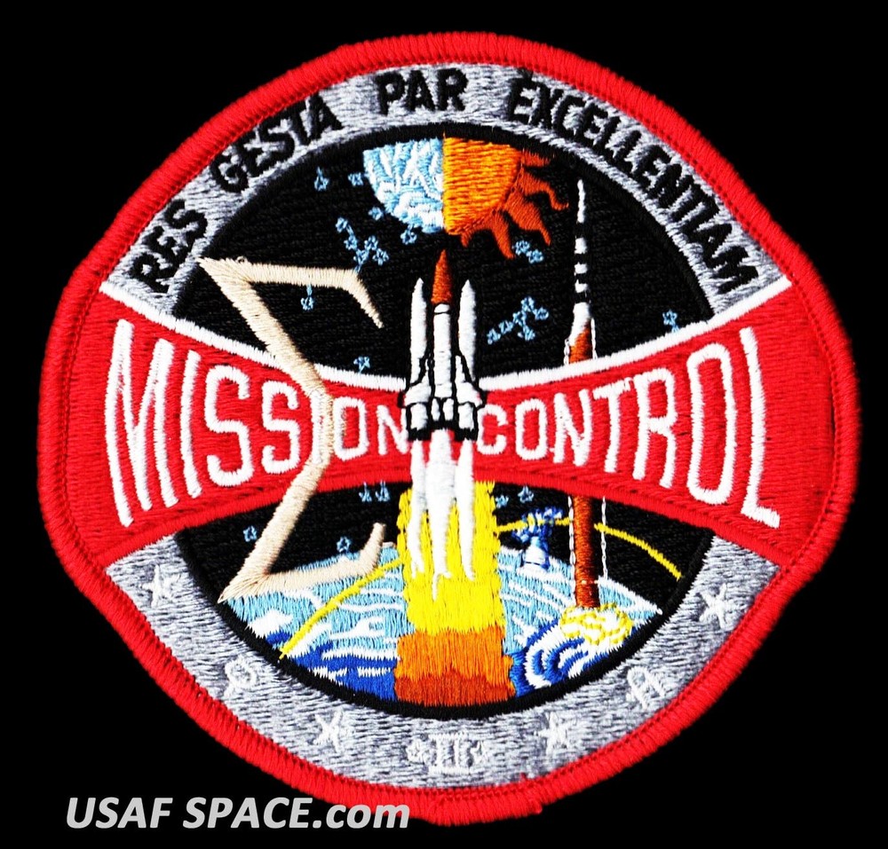 AUTHENTIC NASA - MISSION CONTROL - AB Emblem - 4" SPACE PATCH - MINT